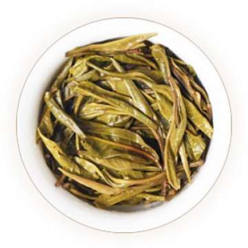 Inherited reference illustration for Bohetang Pu-erh infused leaves