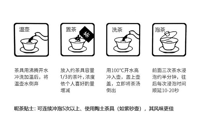 Original Chinese-labelled Dong Ding brewing illustration with English conditions