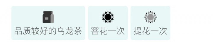 Original Chinese-labelled Osmanthus Oolong process illustration