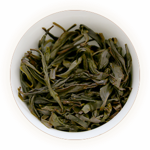 Inherited illustration of infused Lingtou Dancong leaves