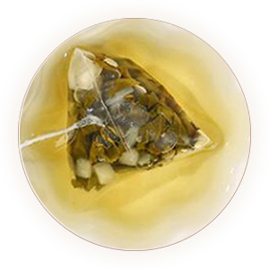 Inherited reference illustration for Peach Oolong infused leaves