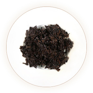 Inherited reference illustration for Pu-erh Tuocha infused leaves