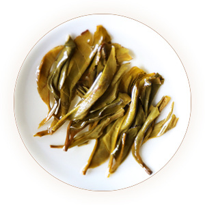 Inherited reference illustration for Xigui Pu-erh infused leaves